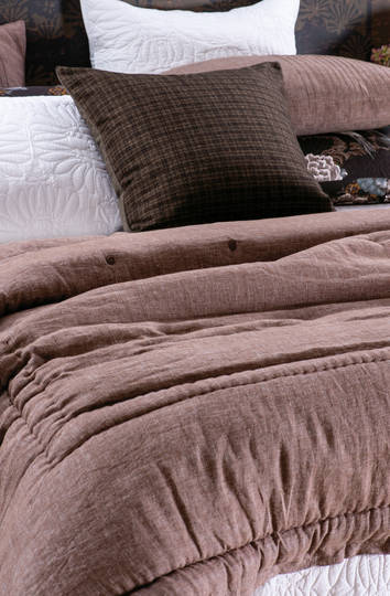 Bianca Lorenne - Marcello Comforter/Eurocase - Rosewood